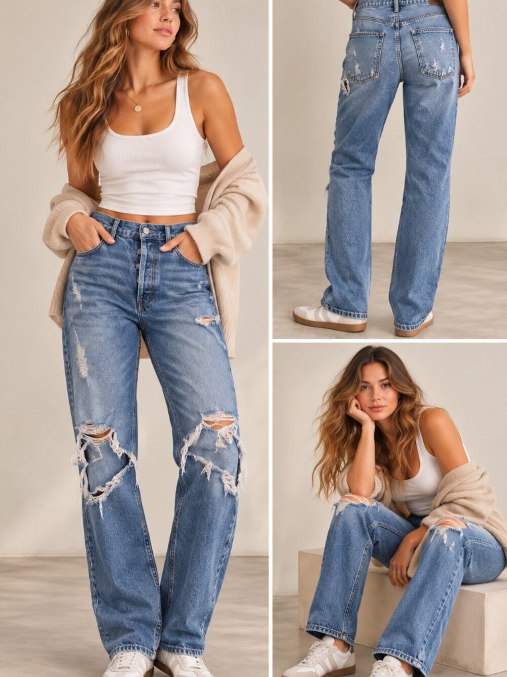 AGOLDE 90s Pinch Waist Distressed High Rise Straight Jeans Size 28